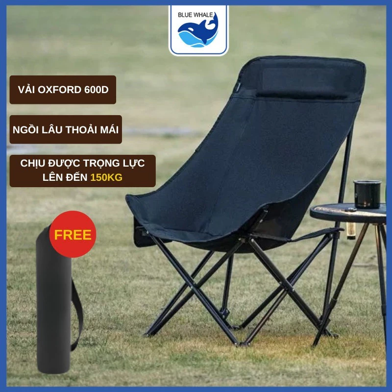 Ghế cắm trại có túi đựng, câu cá, dã ngoại, cánh đồng, có thể gập lại,nhiều màu đen, kaki, xanh lá
