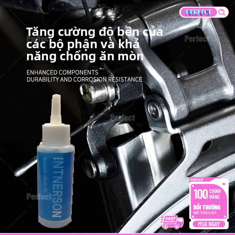 🚲🚲Dầu tra xích xe đạp 50ml, Dầu nhớt bôi trơn mượt mà Bike Official Store