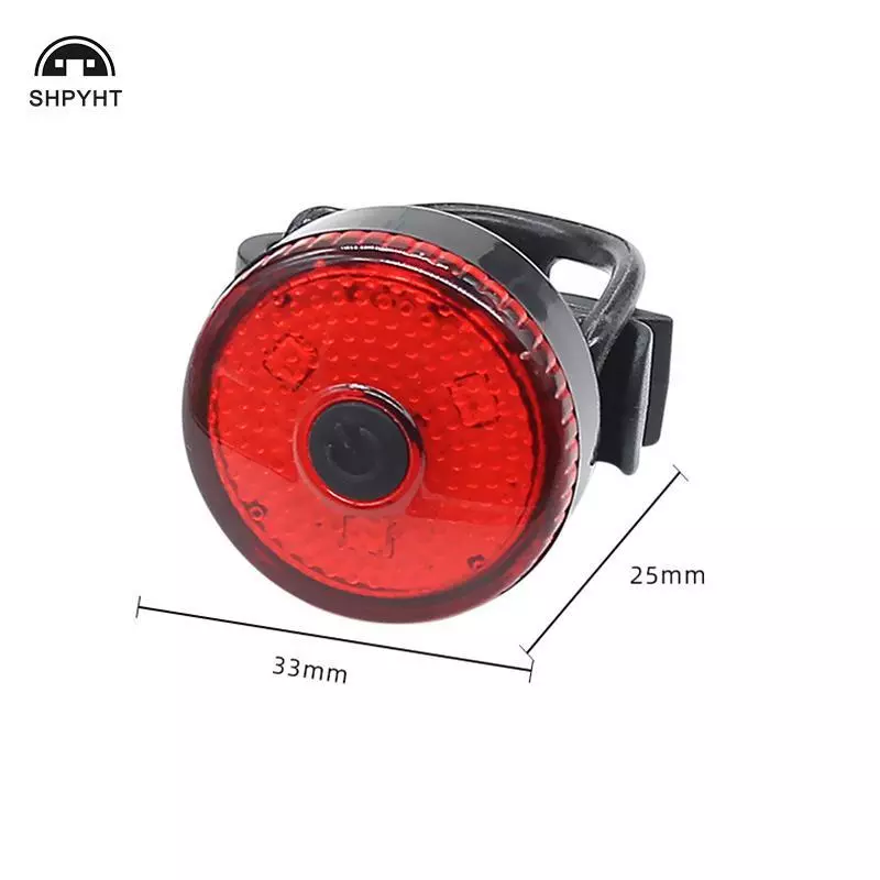 Đèn hậu xe đạp LED USB sạc lại được, chống nước, đảm bảo an toàn khi di chuyển ban đêm