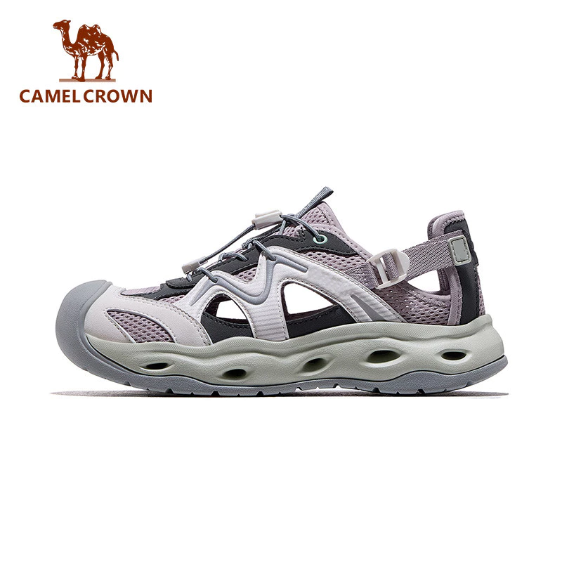 CAMEL CROWN SPORTS Giày Xăng đan Nữ Thoáng Khí, Phù Hợp Đi Biển và Ngoài Trời