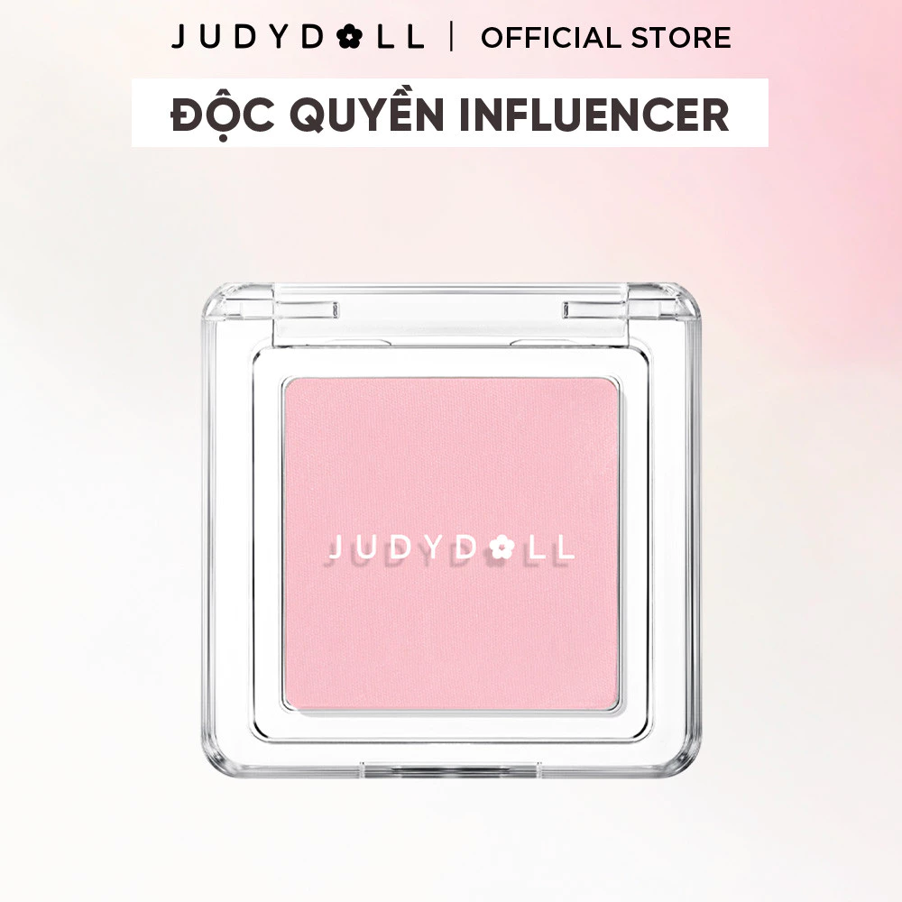[CB INFLUENCER] Phấn Má Hồng Đơn Sắc JUDYDOLL Blush Powder Mịn mờ Chuẩn màu Tiệp da Bền màu 2g