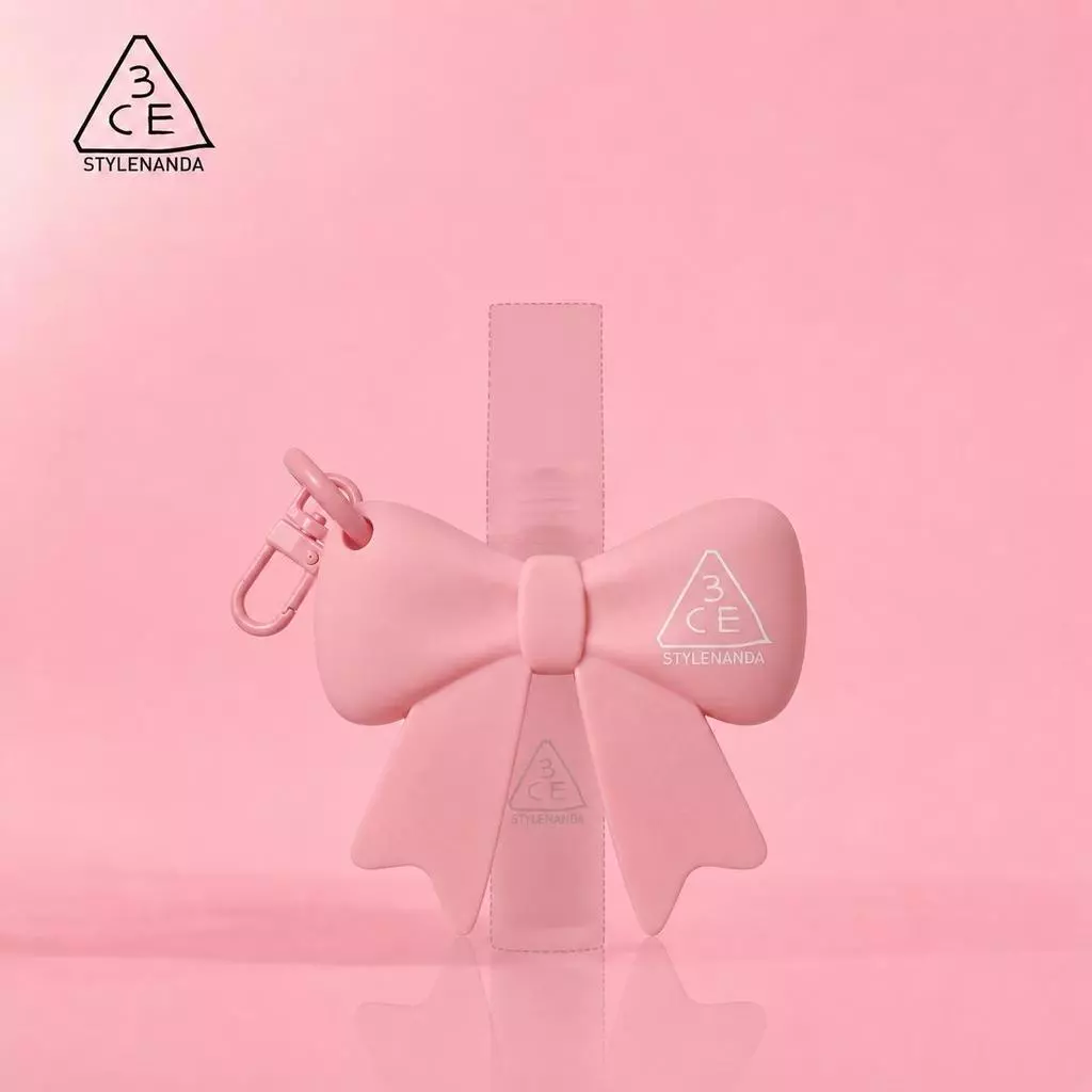(GWP) 3CE Pink Bow Lipstick Holder
