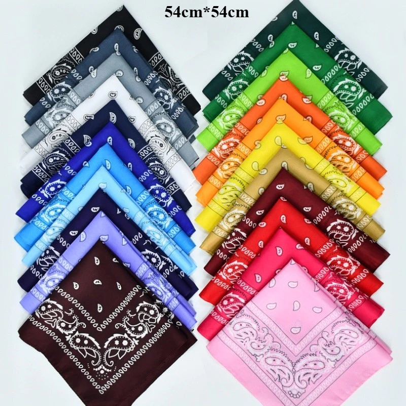 54cm Khăn Streetwear siêu nhiều màu, Bandana thời trang hàng ngày, đi xe đạp - EUNIO