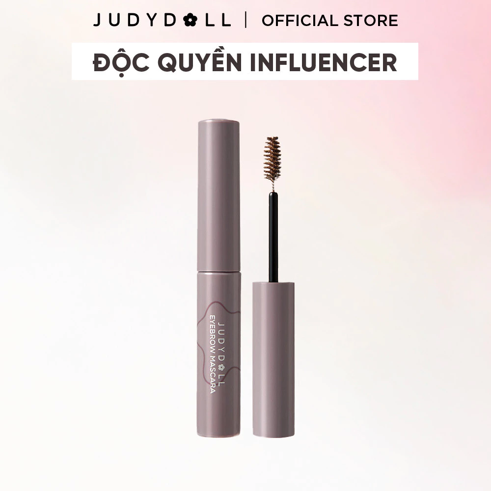 [CB INFLUENCER] Mascara Lông Mày JUDYDOLL Eyebrow Mascara Đổi màu tự nhiên Trẻ trung Không bết vón cục Chuốt định hình chân mày Lâu trôi Chống nước 2,5g