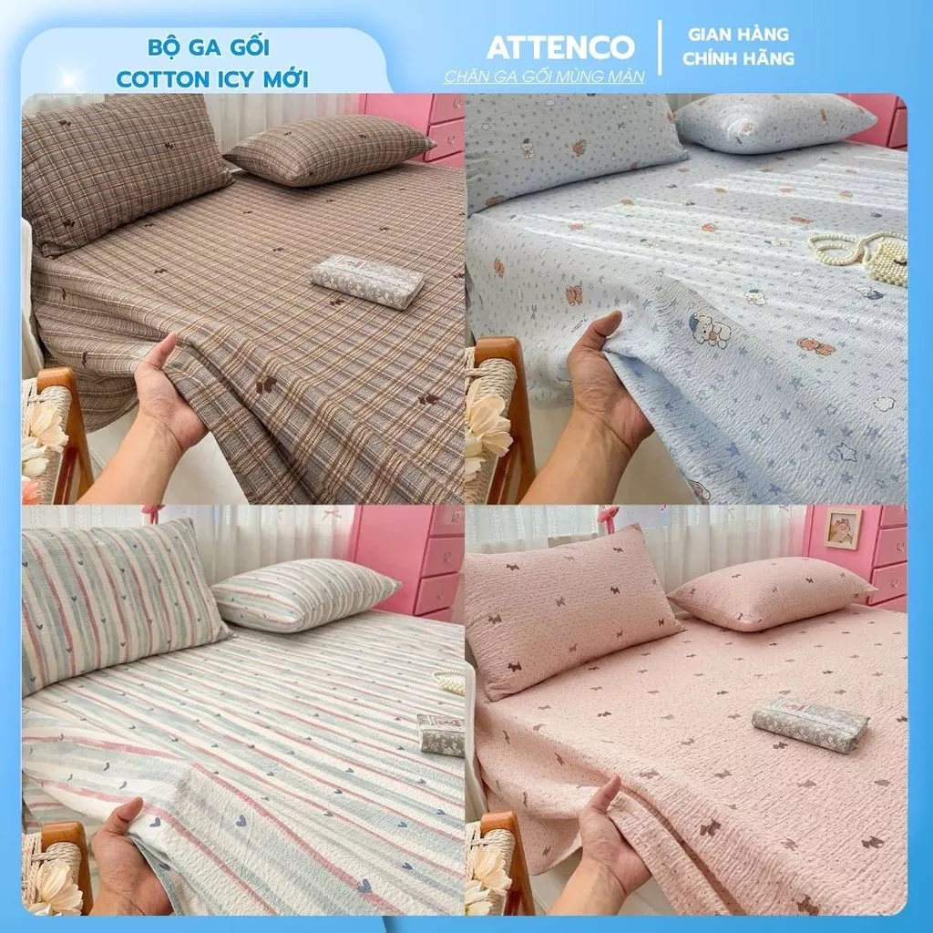 Ga Gối Cotton Đũi Hoa Cao Cấp ,Vải Đũi Loại 1 Mềm Mịn Thoáng Mát Họa Tiết Hoa , Nhẹ Nhàng Dễ Thương , Đủ Kích Thước