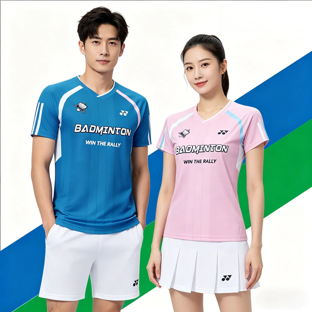 Quần áo thể thao Unisex Elite (Model 23098) – Áo mềm mại và thoáng khí cao cấp, nhẹ dành cho cầu lông, tennis & bóng bàn | Sử dụng thi đấu & rèn luyện hàng ngày