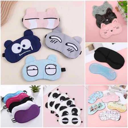 Bịt Mắt Ngủ Có Gel Làm Mát, Che Mắt Ngủ Giúp Thư Giãn Bảo Vệ Mắt Chống Chói Mắt Khi Ngủ