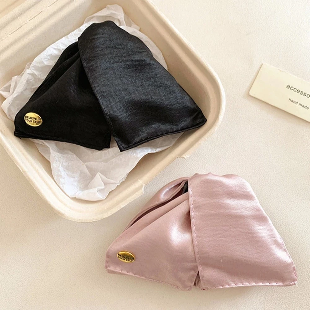 Kẹp Tóc Hình Vỏ Tam Giác Đa Màu (Đen, Trắng, Nâu, Hồng, Kaki, Xanh Lam) Phụ Kiện Thời Trang Phù Hợp Mọi Lứa Tuổi
