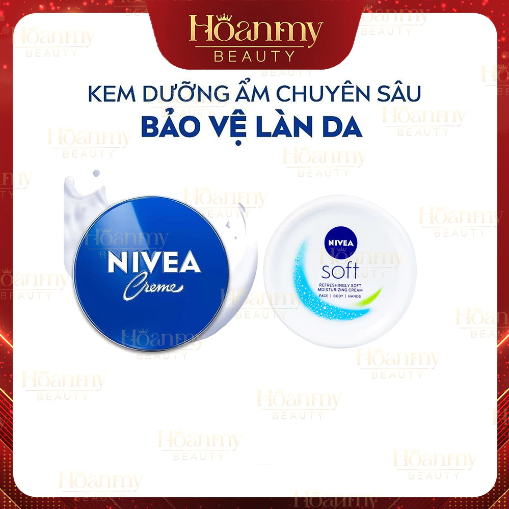 Kem Dưỡng Ẩm Chuyên Sâu NIVEA Crème Hộp Thiếc (60 ml)