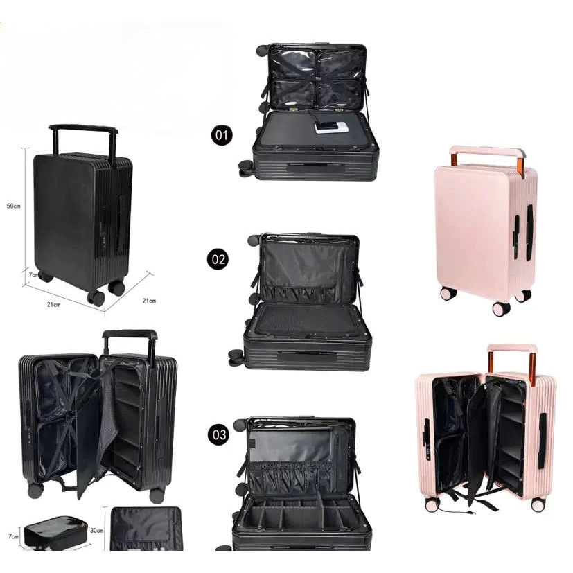 Cốp kéo Vali dáng mới chống xước sz 20 inch
