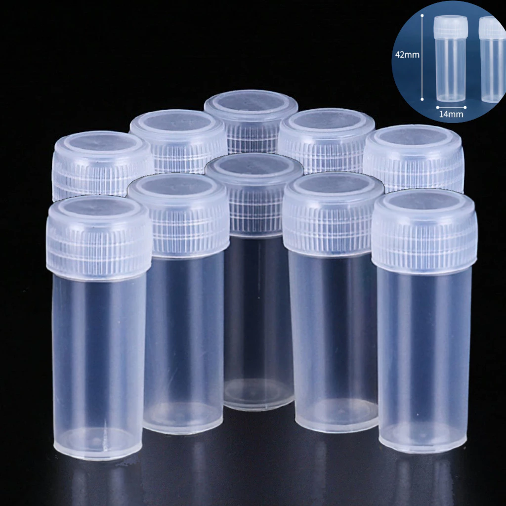 [10 cái/gói ] Chai rỗng dung tích 5ml, tiện lợi cho việc chiết mẫu - EUNIO