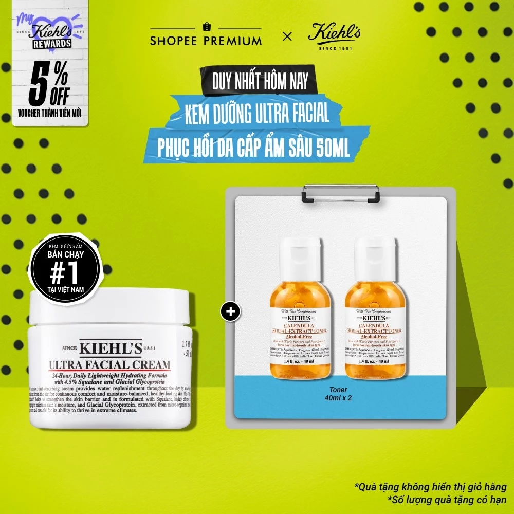 Kem dưỡng ẩm Kiehl's Ultra Facial Cream 50ml