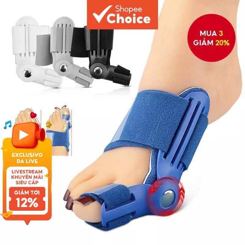 Có Thể Điều Chỉnh Bunion Nẹp Ngón Chân Bunion Corrector Búa Nẹp Máy Thẳng Chỉnh Hình Nẹp
