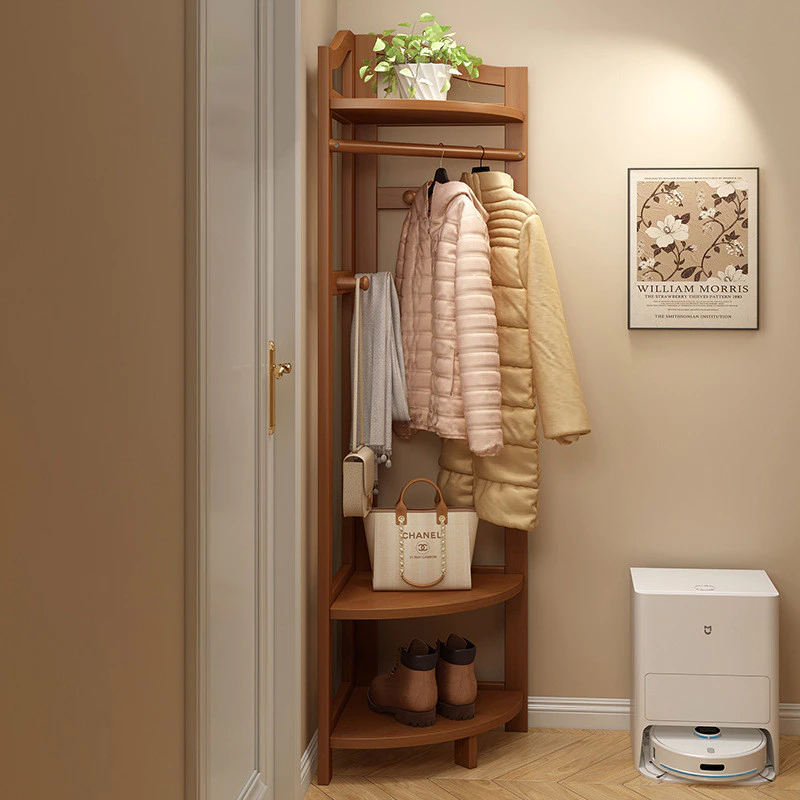 Giá treo quần áo góc tường giá treo quần áo sát đất giá để đồ ở cửa ra vào giá treo quần áo sau cửa phòng ngủ gia đình