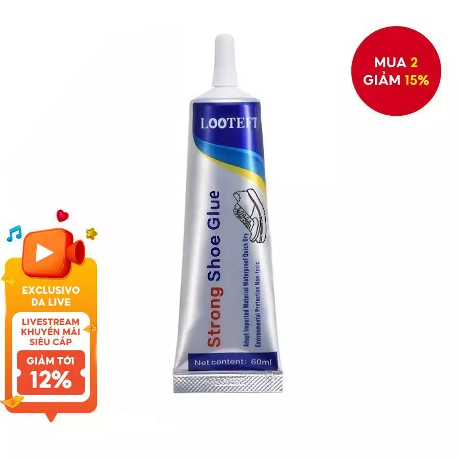 1 Keo Dán Giày Mạnh Đa Năng - Keo Chống Thấm Nước Để Sửa Giày Nhanh