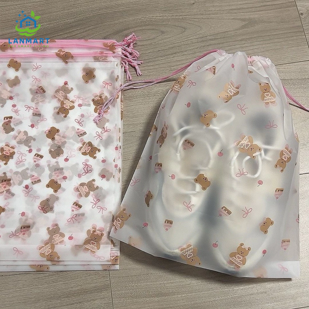Combo 30 túi đựng giày chống bụi bẩn dạng rút siêu tiện lợI