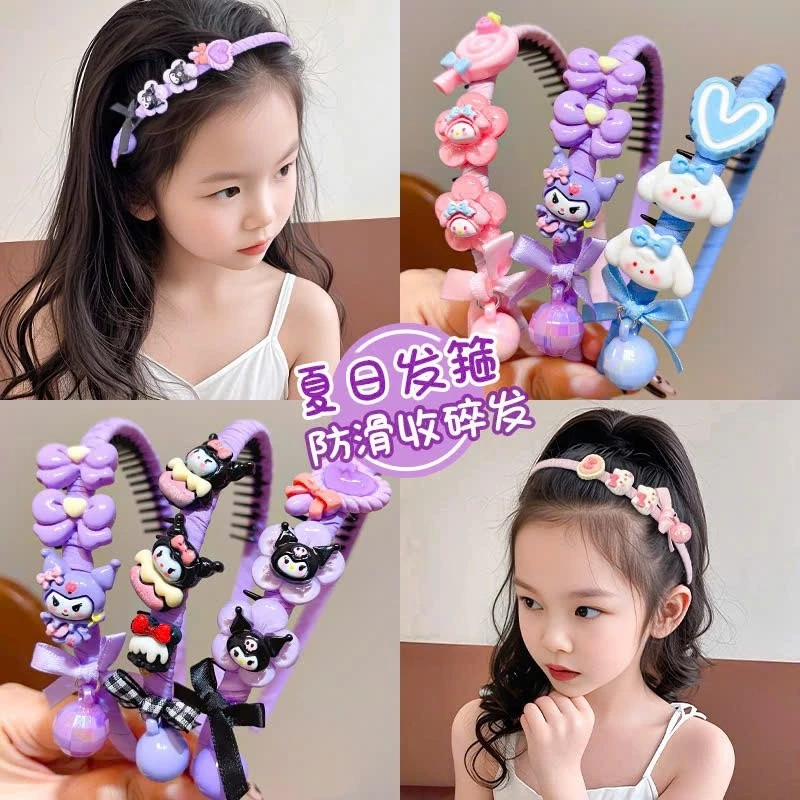 Bờm Tóc, Băng đô cài tóc Siêu Xinh Phong Cách Hàn Quốc Cho Bé