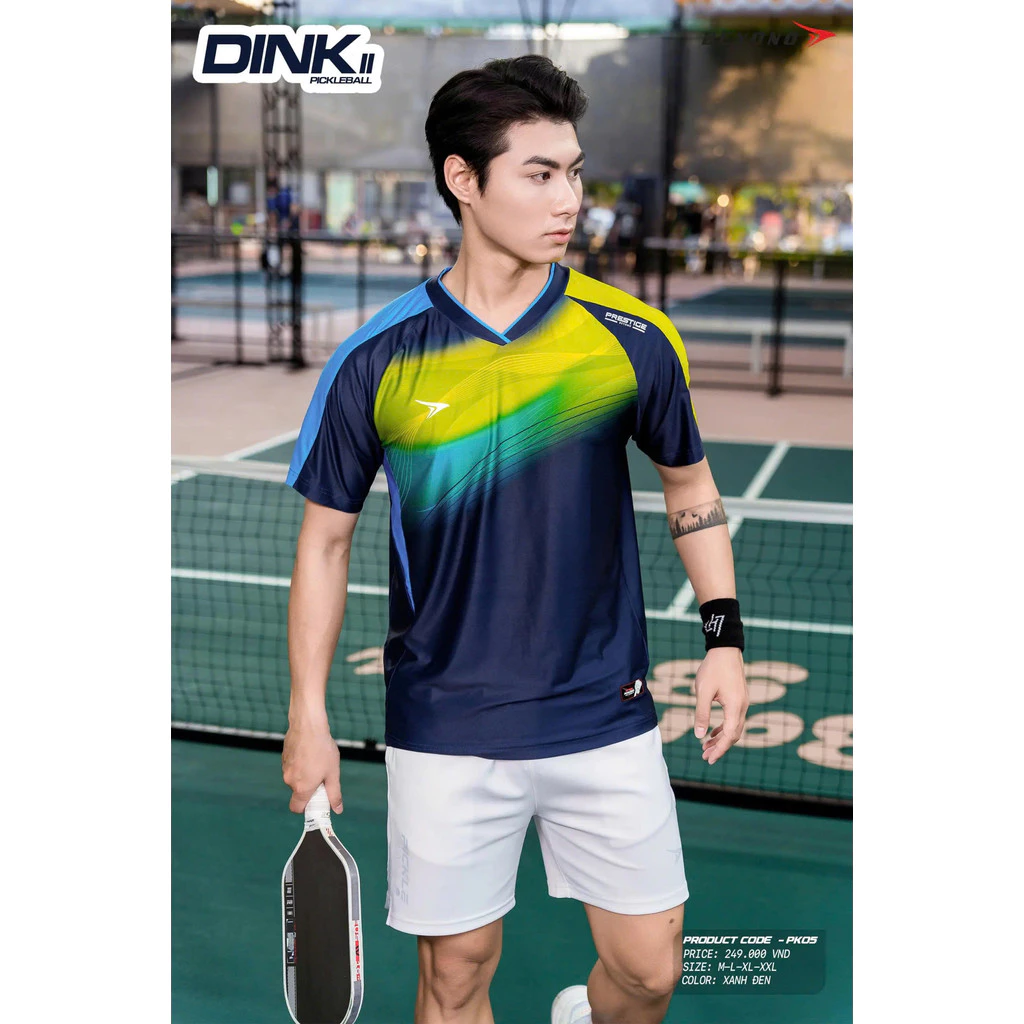 Áo Thể Thao Beyono Nam Nữ - Áo Pickleball APK05 DINK Thiết Kế Trẻ Trung Năng Động