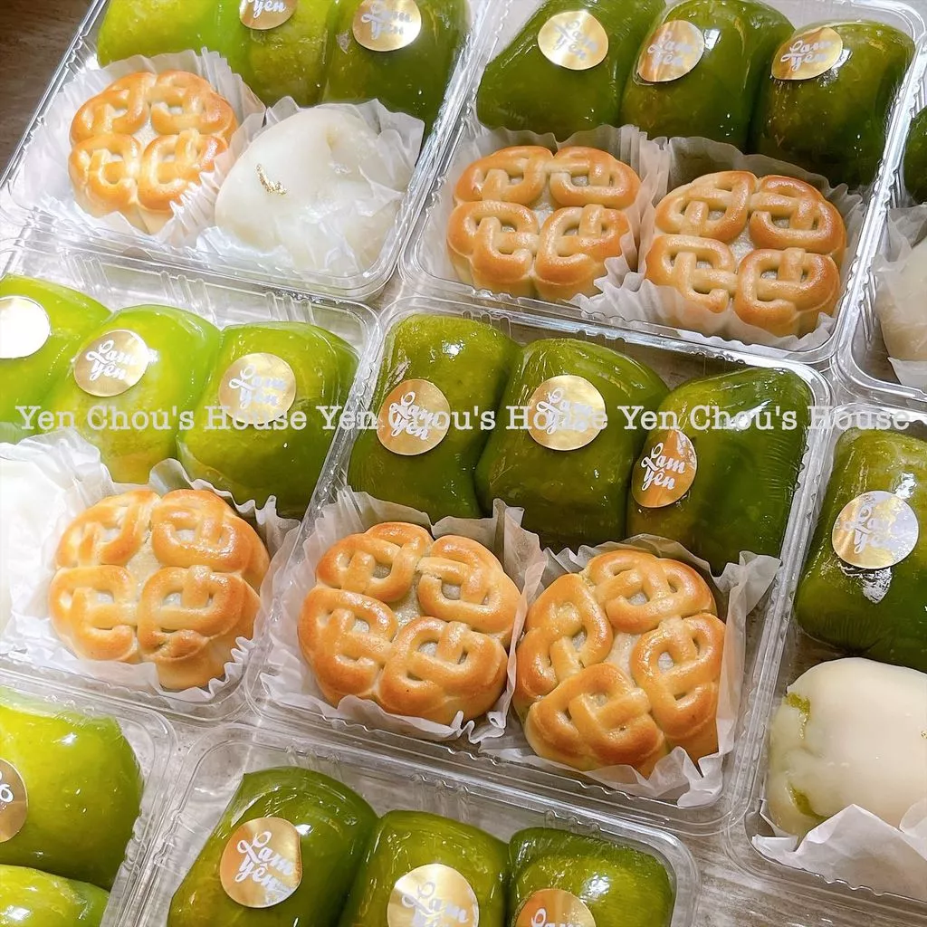 Set mini bánh nướng cốm Lam Yên Mix