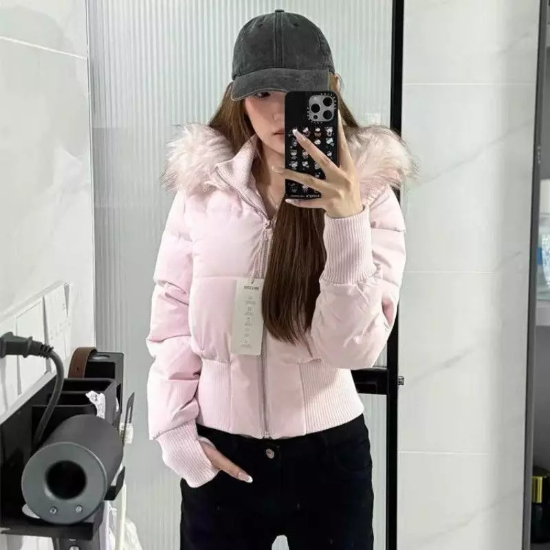 Áo khoác nữ có mũ trùm đầu mùa đông dày dặn ấm áp thoải mái