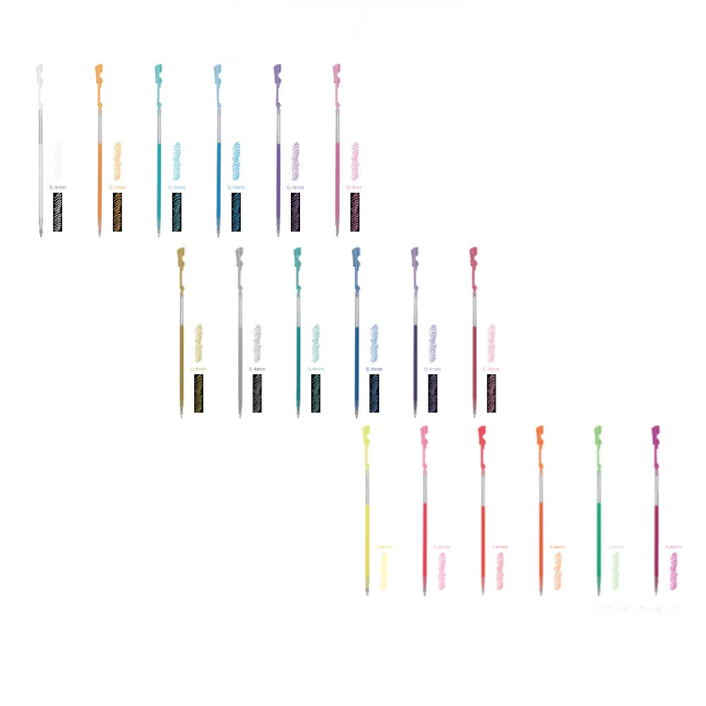 [MỚI VỀ] Ruột bút gel chính hãng PILOT HI-TEC-C COLETO – Màu Pastel / Kim loại / Dạ quang – 0.4mm