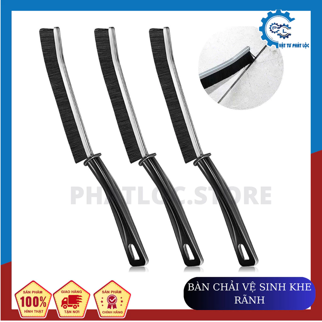 Bàn chải vệ sinh khe hở góc chết đa năng nhỏ gọn tiện lợi  chà khe rãnh siêu sạch, cọ chà khe hở