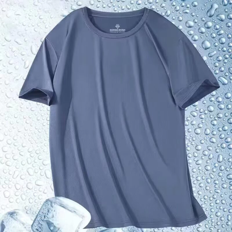 Áo thun lưới khô nhanh Áo thun dáng rộng thường ngày