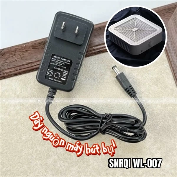 Dây ng.uồn - màng loc máy hút bụi SNRQI WL007 (loại ko tích điện)