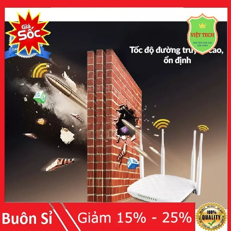 Bộ phát wifi 450Mbps - Sóng cực mạnh, xuyên tường, xuyên tầng