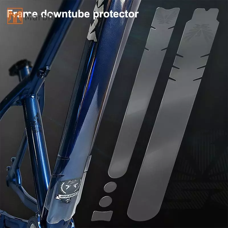 [Mar-T] Khung Xe Đạp PVC Trong Suốt Bảo Vệ Stiers MTB Đường Bảo Vệ Xe Đạp Stiers Khung Xe Đạp Xuống Ống Bảo Vệ Stiers