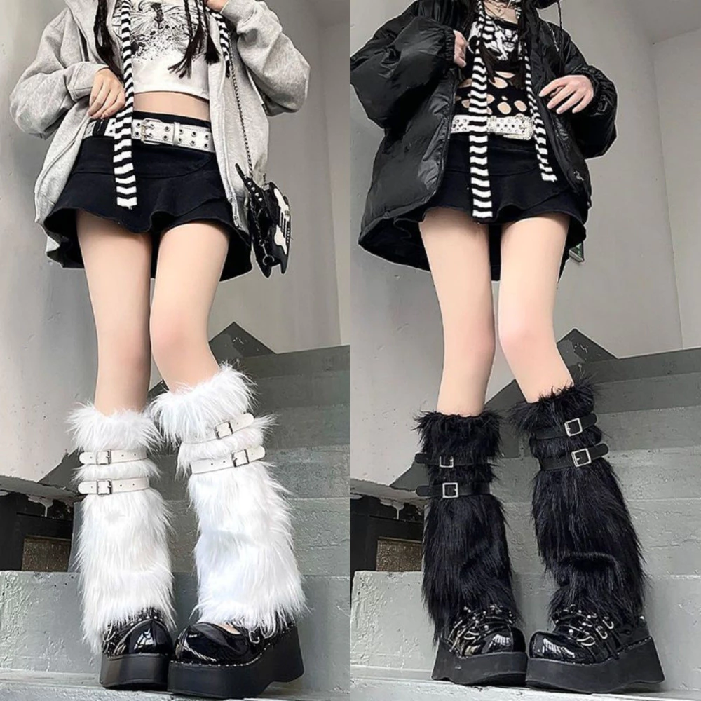 Tất Vớ Cao Cổ Lông Xù Hottrend, Tất Lông Xù Cá Tính Phong Cách Ulzzang Mix Đồ Đi Chơi, Chụp Ảnh