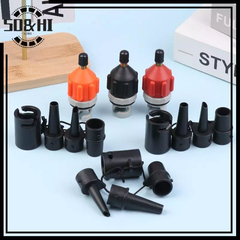 [SD & HI] Bộ chuyển đổi van khí cho bảng SUP Bộ chuyển đổi bơm hơi Thuyền chèo Thuyền Kayak Bộ kết hợp đầu nối không khí lốp (vn)