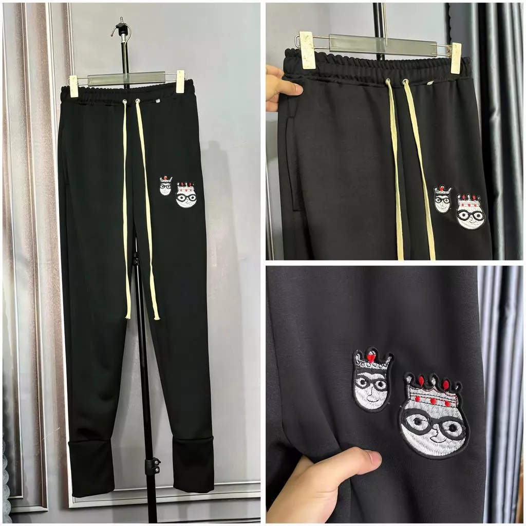 Quần Jogger Nam Hoạ Tiết Vương Miện Chất Nỉ Co Dãn 4 Chiều Thấm Hút Mồ Hôi Chuẩn Đẹp Cao Cấp Top Boy Phố