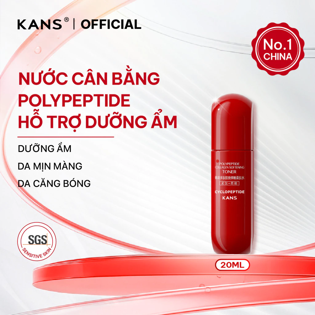 [QUÀ TẶNG - KHÔNG BÁN] Lotion Dưỡng Ẩm Da Mặt Tăng Cường Độ Săn Chắc Chống Lão Hóa Polypeptide Collagen 20ml