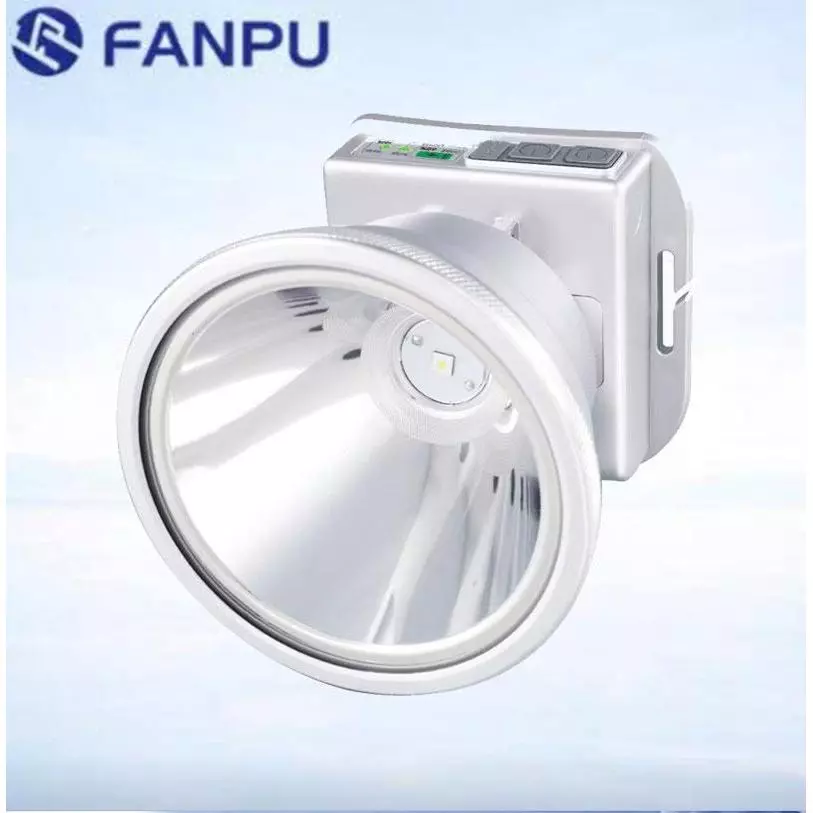 Đèn Pin Đội Đầu  LED Siêu Sáng, 3 Chế Độ Ánh Sáng Trắng Vàng, Chống Nước, Dùng Câu Cá, Đạp Xe