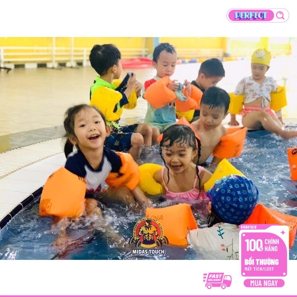 🔥🔥Kết hợp túi xách bơi bơm hơi cho trẻ em và người lớn, một nhóm hai