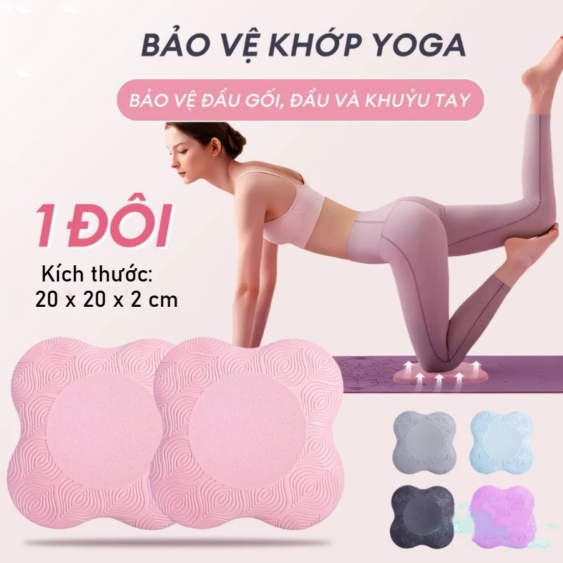 Đệm Kê Bảo Vệ Gối , Đầu, Khủy Tay Tập Yoga PAD Hỗ Trợ Giảm Đau đầu gối và Các Tư Thế YOGA