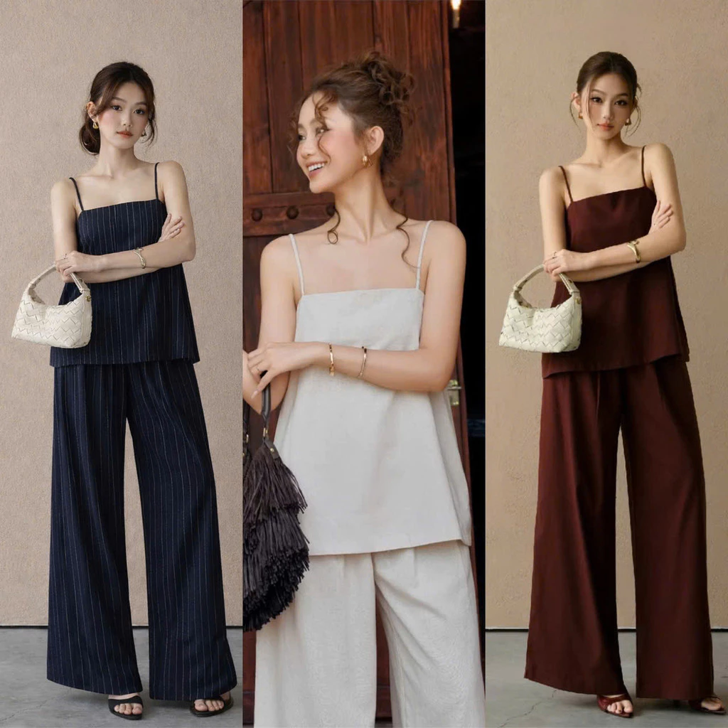SET Bộ Nữ 2 Dây Thiết Kế Mới ÁO LÓT LỤA 2 LỚP Dây Áo Có TĂNG ĐƠ ĐIỀU CHỈNH ĐỘ DÀI CỰC ĐẸP DỄ MẶC NY NA STORE