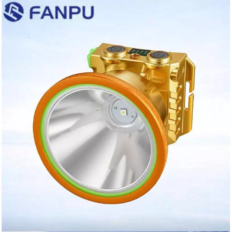 Đèn Pin Đội Đầu  LED Siêu Sáng, 3 Chế Độ Chiếu Sáng, Nhựa ABS, Chống Nước, Sạc Type C