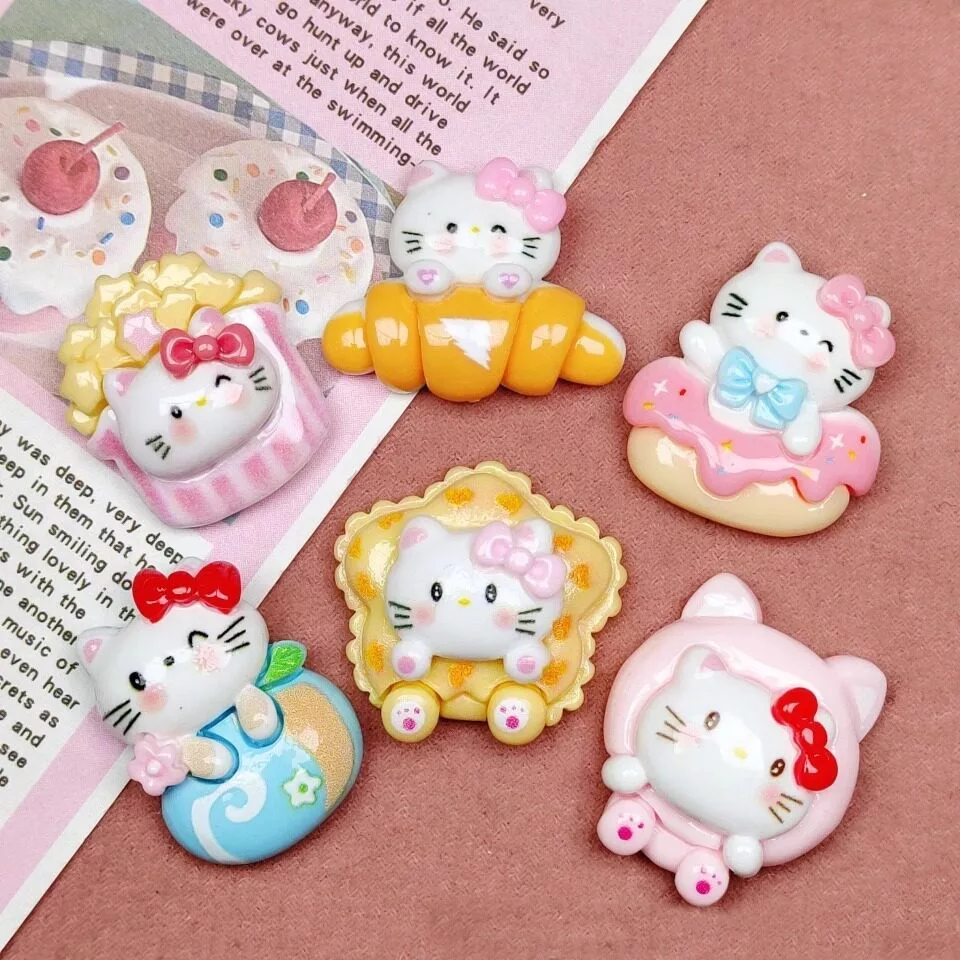 Charm Resin Patch,Dễ thương kt Series,Điện thoại trường hợp cốc nước máy tính xách tay mũ bảo hiểm DIY phụ kiện