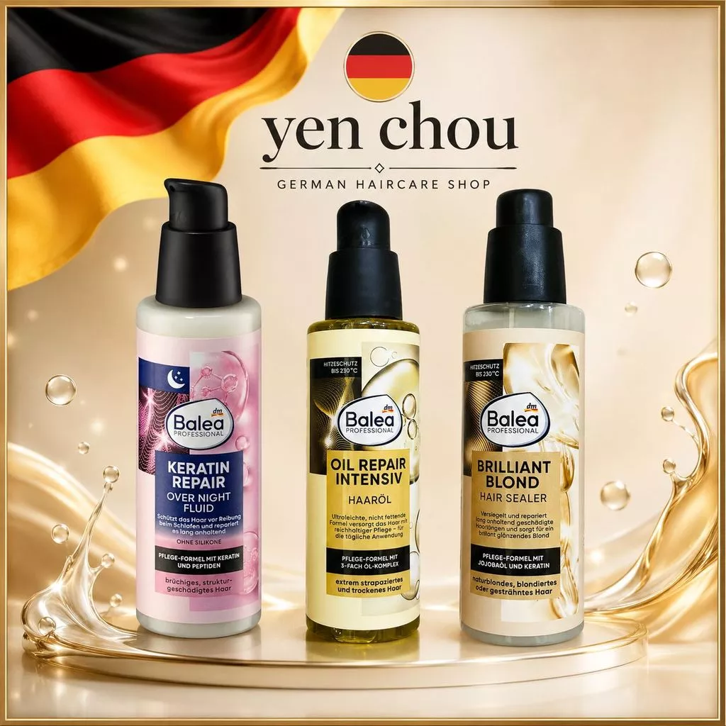 [ HÀNG NỘI ĐỊA ĐỨC ] Tinh dầu dưỡng tóc Balea nội địa Đức ( Tóc tẩy, Tóc nhuộm, Tóc khô xơ )