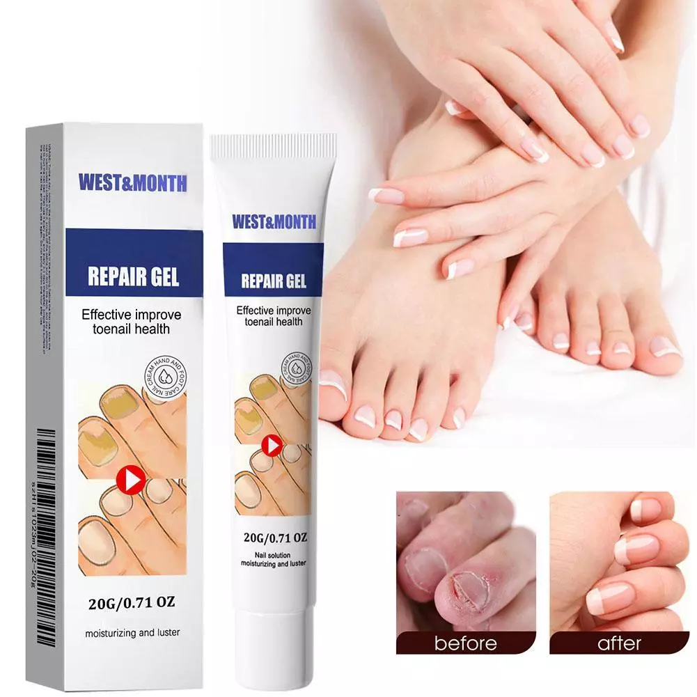 Kem dưỡng móng tay West Month chăm sóc móng tay và chân nhẹ nhàng làm sạch mềm sáng bóng