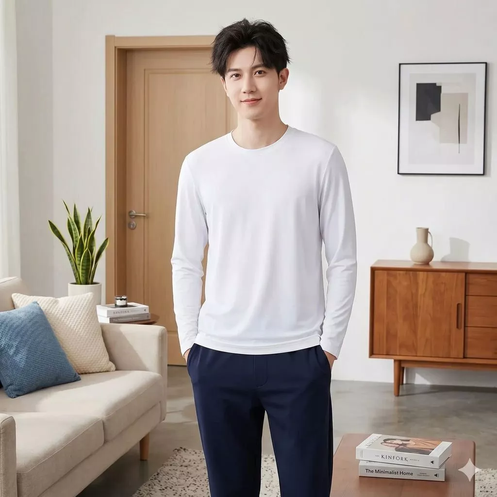 Áo giữ nhiệt nam vải thun lạnh ôm body co dãn 4 chiều, thấm hút mồ hôi tốt, áo giữ nhiệt thể thao