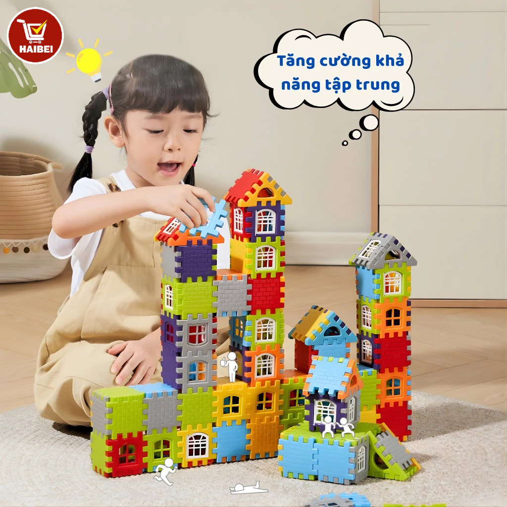Đồ chơi xếp hình cho trẻ em, quà sinh nhật mang tính giáo dục cho bé trai, hộp quà mẫu giáo, độ tuổi 3-6.