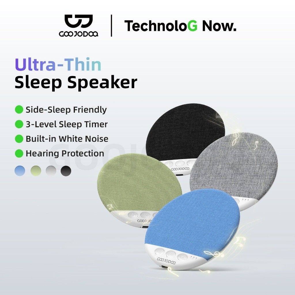 GOOJODOQ Loa Bluetooth Không Dây Siêu Mỏng Cho Giấc Ngủ Mini Di Động Hẹn Giờ…
