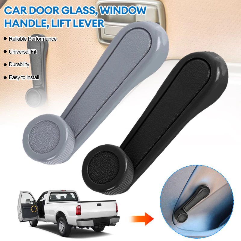 Tay quay cửa kính ô tô đa năng, 16 răng bên trong, đường kính trong 12mm, dùng cho cửa kính xe.