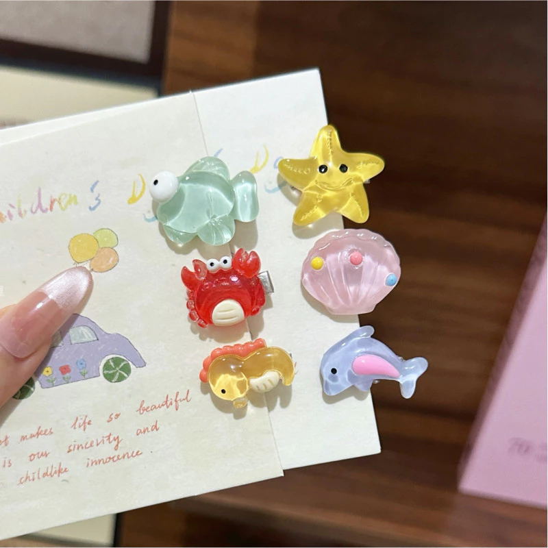 Charm Stickers Marine Star trong suốt Series, trang trí trường hợp điện thoại kem keo giày làm bằng tay DIY phụ kiện