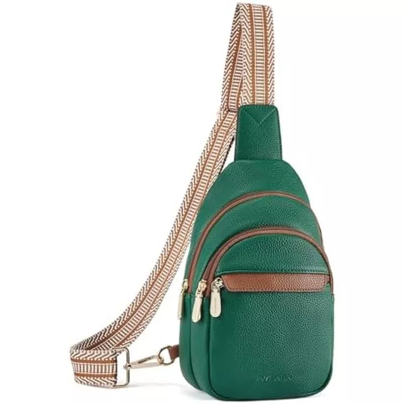 Túi đeo BOSTANTEN dành cho nữ Túi đeo chéo da Fanny Pack Túi đeo ngực cho du lịch