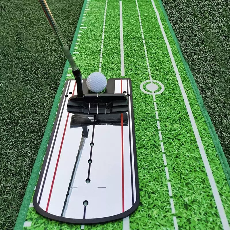NS Golf Đưa Căn Chỉnh Gương Đường Mắt Thực Hành Golf Xoay Huấn Luyện Hỗ Trợ Golf Thực Hành Putter Gương Xoay Huấn Luyện NS