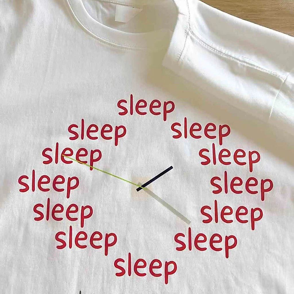 [216145] Áo thun trắng Sleep chất cotton mềm mát form dáng rộng basic thoải mái dễ phối mix đồ